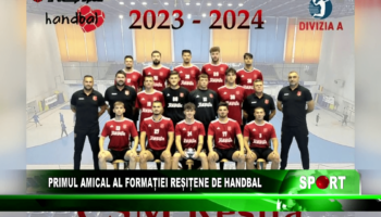 Primul amical al formației reșițene de handbal