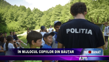 În mijlocul copiilor din Băuțar