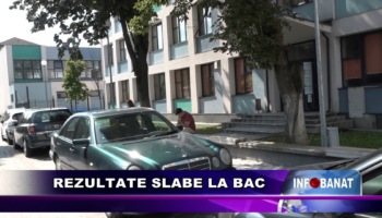 Rezultate slabe la bac