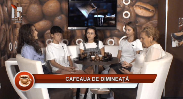 „Cafeaua de dimineață” – Daria Fîc, Sabina Popoviciu, Alexia Deriuș, Ana Popescu – 09 09 2023