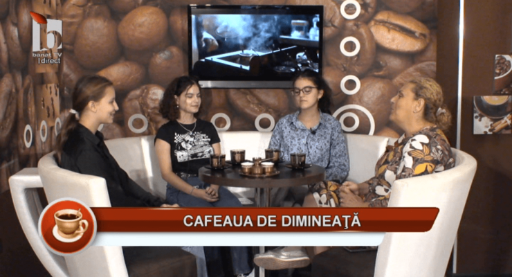 „Cafeaua de dimineață” cu Andrada Sitaru, Cornelia Pârvan, Gabriela Cologin – 16 09 2023