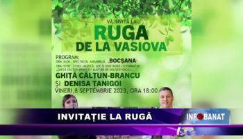 Invitație la Rugă