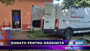 Donații pentru grădiniță