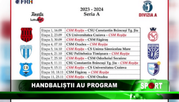 Handbaliștii au program