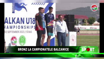 Bronz la Campionatele Balcanice