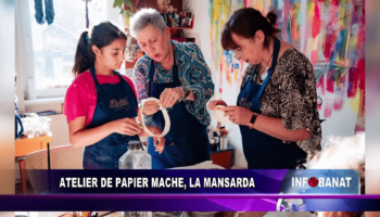 Atelier de papier mache, la mansarda