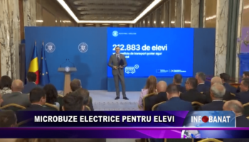 Microbuze electrice pentru elevi