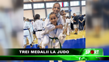 Trei medalii la judo