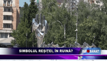 Simbolul Reșiței, în ruină