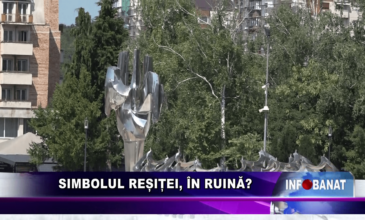 Simbolul Reșiței, în ruină