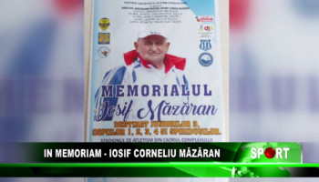 In memoriam – Iosif Corneliu Măzăran