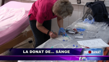 La donat de…    sânge