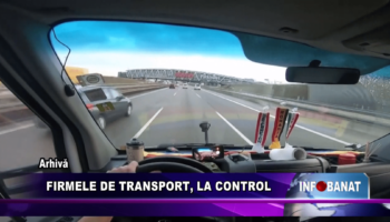 Firmele de transport, la control