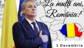 Marcel Vela: „Fiecare suflet de român vibrează de Ziua Națională!”