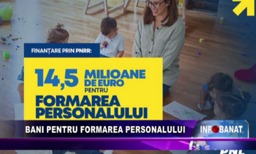 Bani pentru formarea personalului