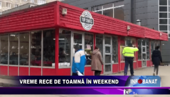 Vreme rece de toamnă în weekend