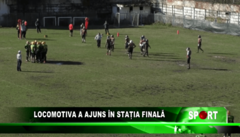 Locomotiva a ajuns în stația finală