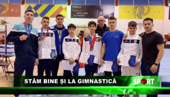 Stăm bine și la gimnastică