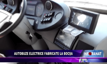 Autobuze electrice fabricate la Bocșa