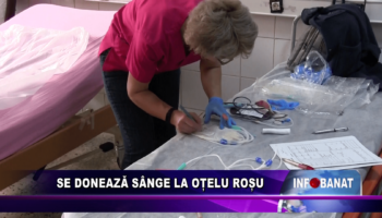 Se donează sânge la Oțelu Roșu