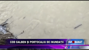 Cod galben și portocaliu de inundații