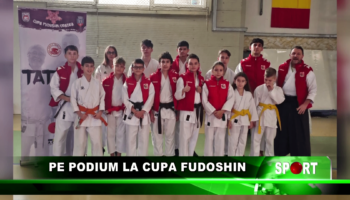 Pe podium la Cupa Fudoshin