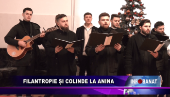 Filantropie și colinde la Anina