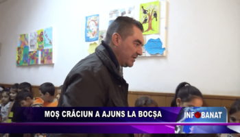 Moș Crăciun a ajuns la Bocșa