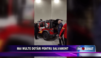 Mai multe dotări pentru salvamont