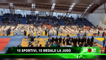 10 sportivi, 10 medalii la judo