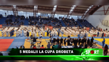 5 medalii la Cupa Drobeta