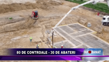 80 de controale – 30 de abateri