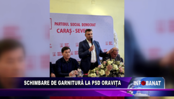 Schimbare de garnitură la PSD Oravița
