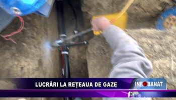 Lucrări la rețeaua de gaze