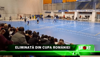Eliminată din Cupa României
