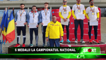 6 medalii la Campionatul Național