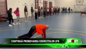 Continuă promovarea exercițiilor 2FB