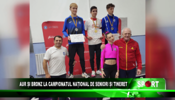Aur și bronz la Campionatul Național de Seniori și Tineret