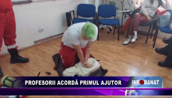 Profesorii acordă primul ajutor