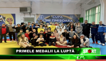 Primele medalii la luptă