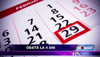 Odată la 4 ani