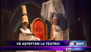 Vă așteptăm la teatru!