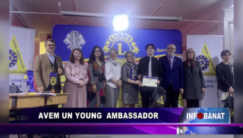 Avem un Young Ambassador