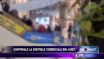 Controale la centrele comerciale din județ