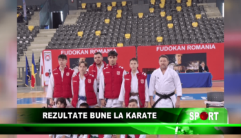 Rezultate bune la karate