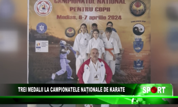 Trei medalii la Campionatele Naționale de Karate