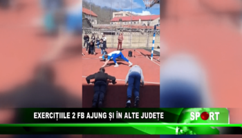 Exercițiile 2FB ajung și în alte județe