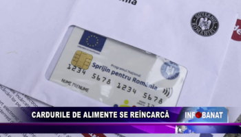 Cardurile de alimente se reîncarcă