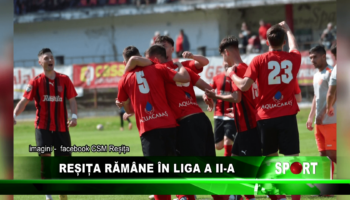 Reșița rămâne în liga a II-a