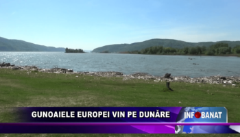 Gunoaiele Europei vin pe Dunăre